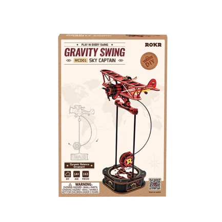 ROKR MCD01 Sky Captain Balance Toy 3D Puzzle - Thumbnail