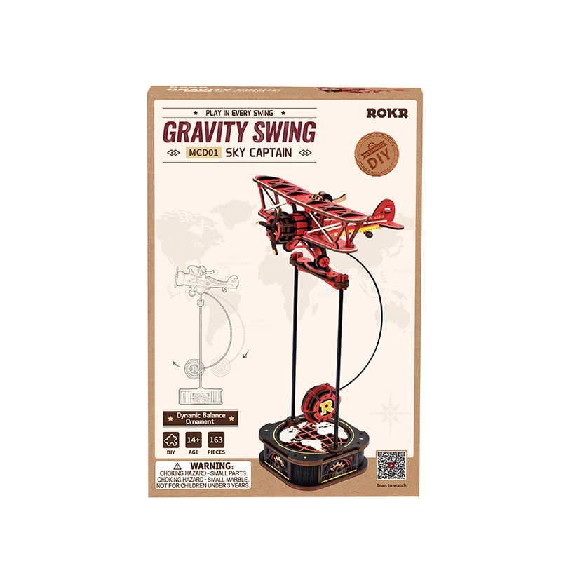 ROKR MCD01 Sky Captain Balance Toy 3D Puzzle