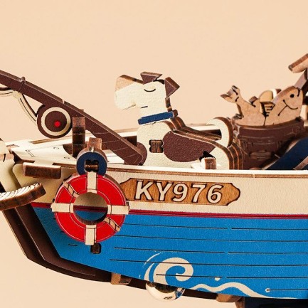 ROKR MCD02 Ocean Fisher Balance Toy 3D Puzzle - Thumbnail