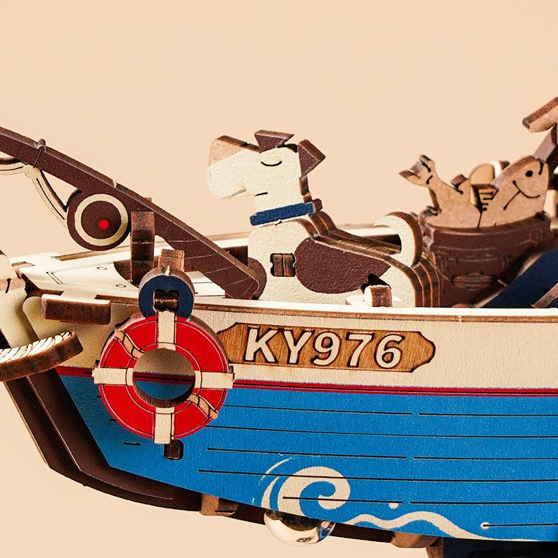 ROKR MCD02 Ocean Fisher Balance Toy 3D Puzzle