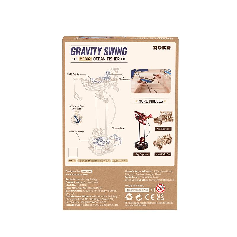 ROKR MCD02 Ocean Fisher Balance Toy 3D Puzzle
