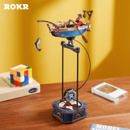 ROKR MCD02 Ocean Fisher Balance Toy 3D Puzzle - Thumbnail