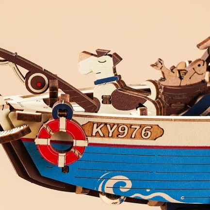 ROKR MCD02 Ocean Fisher Balance Toy 3D Puzzle - Thumbnail