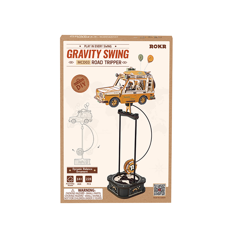 ROKR MCD03 Road Tripper Balance Toy 3D Puzzle