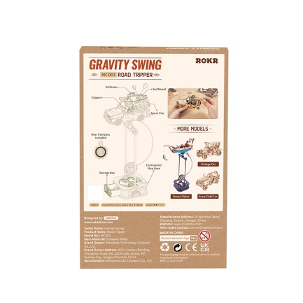 ROKR MCD03 Road Tripper Balance Toy 3D Puzzle - Thumbnail