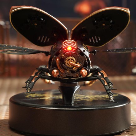 ROKR MI01 Rhinoceros Beetle DIY Mechanical 3D Puzzle - Thumbnail