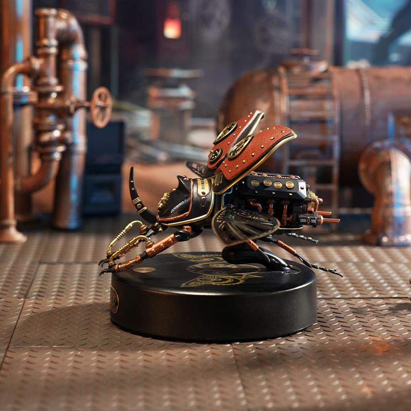 ROKR MI01 Rhinoceros Beetle DIY Mechanical 3D Puzzle