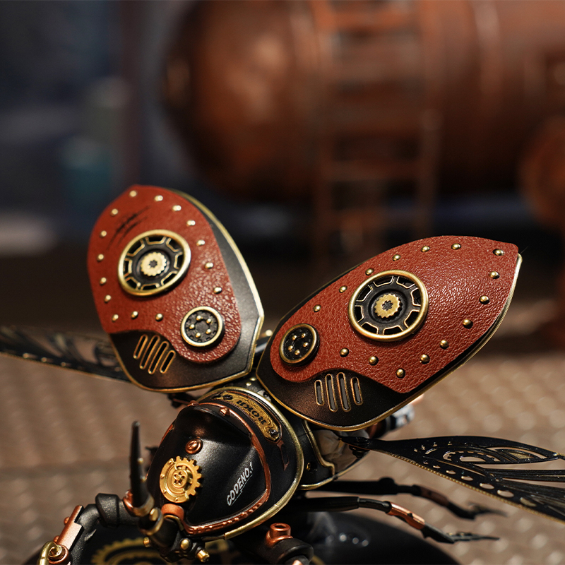 ROKR MI01 Rhinoceros Beetle DIY Mechanical 3D Puzzle