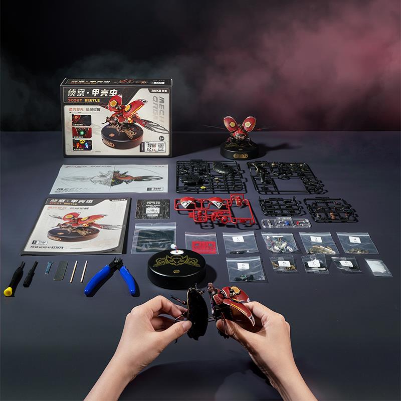 ROKR MI02 Scout Beetle DIY Mechanical 3D Puzzle