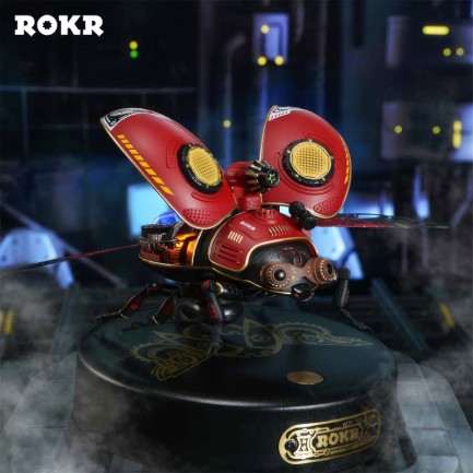 ROKR MI02 Scout Beetle DIY Mechanical 3D Puzzle - Thumbnail