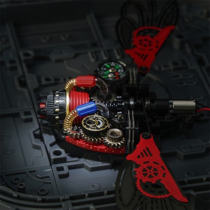 ROKR MI02 Scout Beetle DIY Mechanical 3D Puzzle - Thumbnail