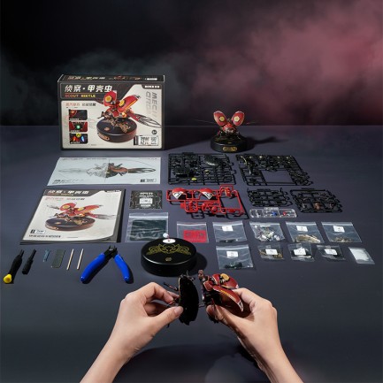 ROKR MI02 Scout Beetle DIY Mechanical 3D Puzzle - Thumbnail