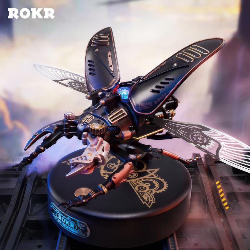 ROKR MI03 Stag Beetle DIY Mechanical 3D Puzzle