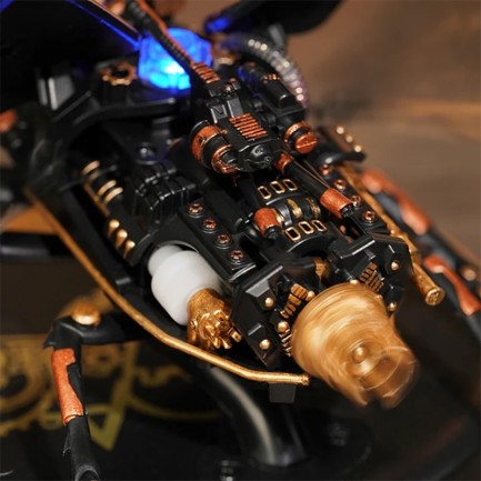 ROKR MI03 Stag Beetle DIY Mechanical 3D Puzzle Maket Model Seti 3D Model Kit Detaylı Dekoratif Hobi Seti Hareketli ve Işıklı - Thumbnail