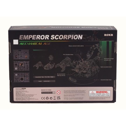ROKR MI04 Emperor Scorpion DIY Mechanical 3D Puzzle - Thumbnail