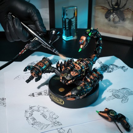 ROKR MI04 Emperor Scorpion DIY Mechanical 3D Puzzle - Thumbnail