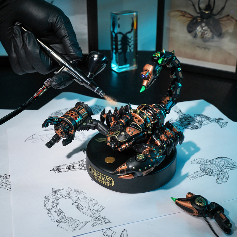 ROKR MI04 Emperor Scorpion DIY Mechanical 3D Puzzle