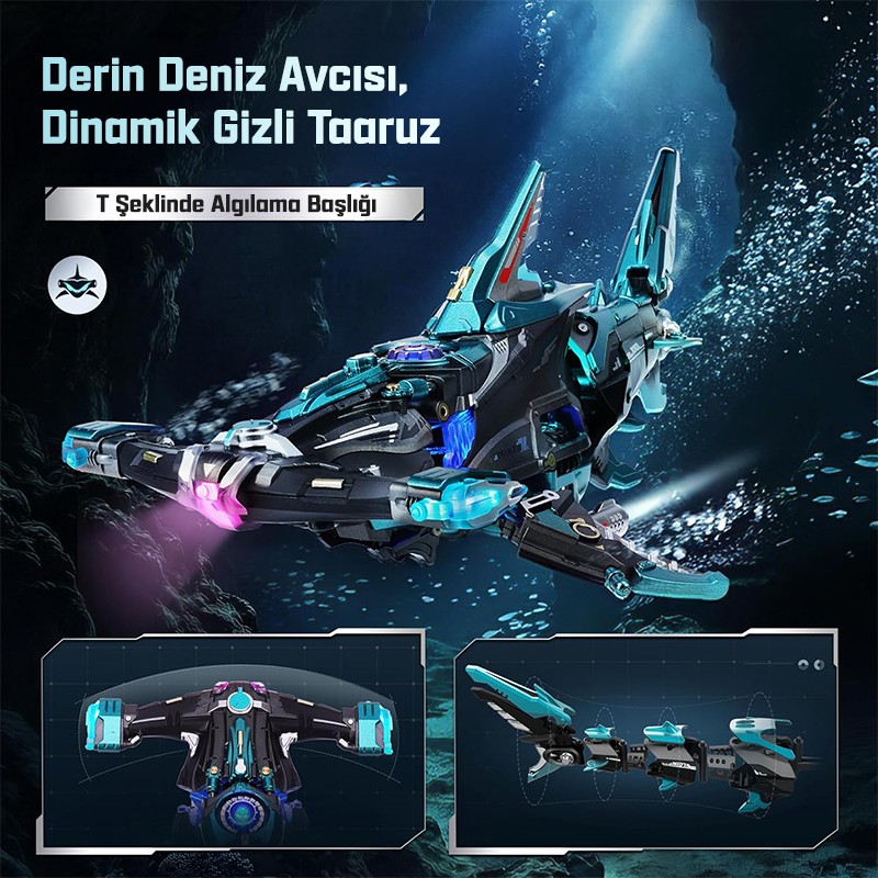 ROKR MI07 Hammerhead Shark 3D Wooden Puzzle