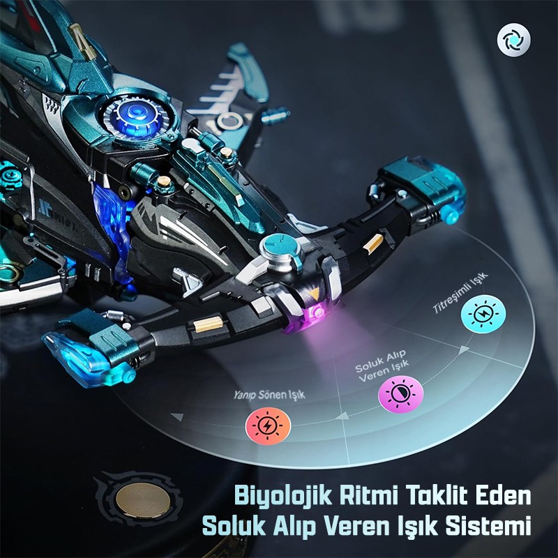 ROKR MI07 Hammerhead Shark 3D Wooden Puzzle