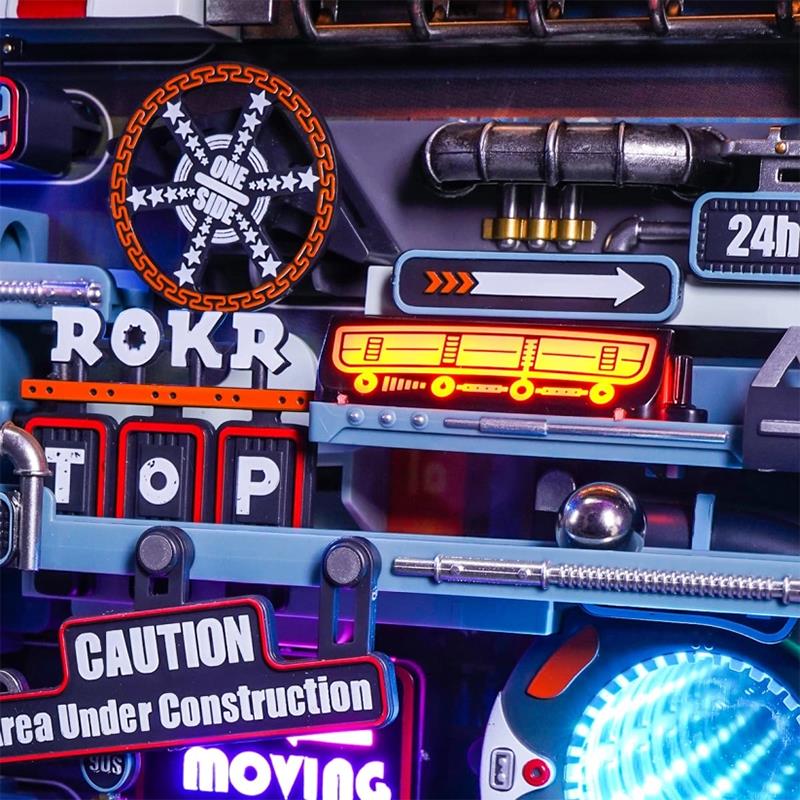 ROKR MR01S The Last City Marble Run Mechanical 3D Puzzle