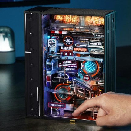 ROKR MR01S The Last City Marble Run Mechanical 3D Puzzle - Thumbnail