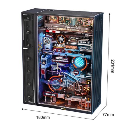 ROKR MR01S The Last City Marble Run Mechanical 3D Puzzle - Thumbnail