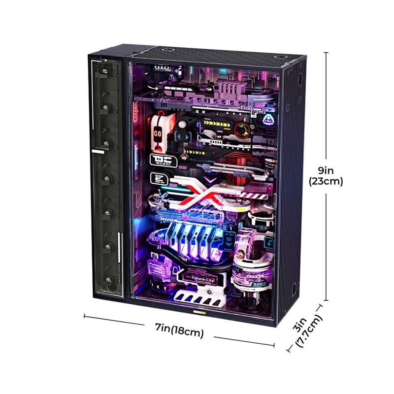 ROKR MR02S The Future City Marble Run Mechanical 3D Puzzle