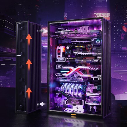 ROKR MR02S The Future City Marble Run DIY Mechanical 3D Puzzle Maket Model Seti 3D Model Kit Detaylı Dekoratif Hobi Seti Hareketli ve Işıklı - Thumbnail