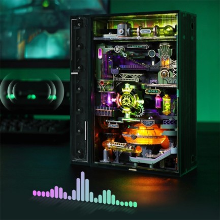 ROKR MR04S Alchemy City 3D Wooden Puzzle - Thumbnail