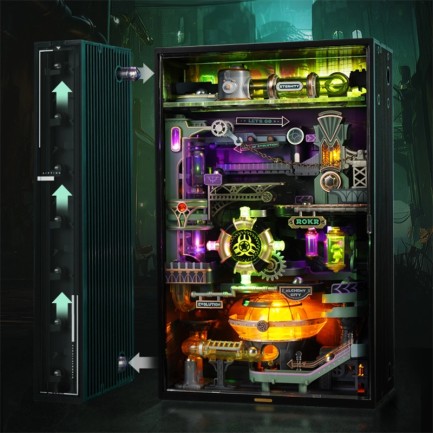 ROKR MR04S Alchemy City 3D Wooden Puzzle - Thumbnail