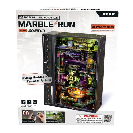 ROKR MR04S Alchemy City 3D Wooden Puzzle - Thumbnail