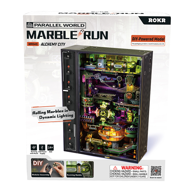 ROKR MR04S Alchemy City 3D Wooden Puzzle
