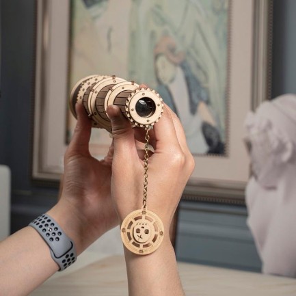 ROKR ST004 Monocular Telescope 3D Wooden Puzzle - Thumbnail