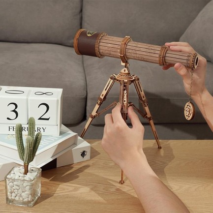 ROKR ST004 Monocular Telescope 3D Wooden Puzzle - Thumbnail