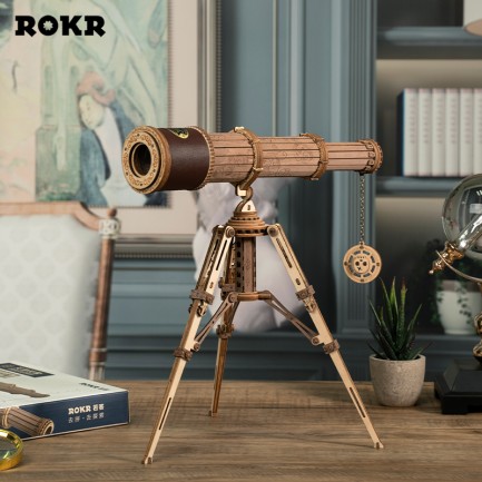ROKR ST004 Monocular Telescope 3D Wooden Puzzle - Thumbnail