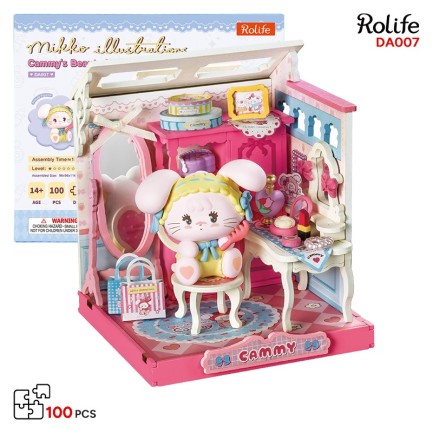 Rolife - Rolife DA007 Cammy's Beauty Moment 3D Wooden Puzzle