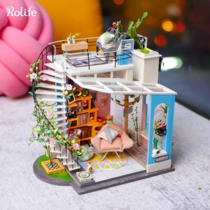 Rolife - Rolife DG12 Dora's Loft DIY Miniature House