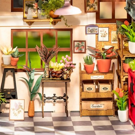 Rolife DG145 Emily's Flower Shop DIY Miniature House - Thumbnail