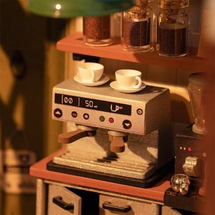 Rolife DG162 NO.17 Cafe DIY Miniature House - Thumbnail