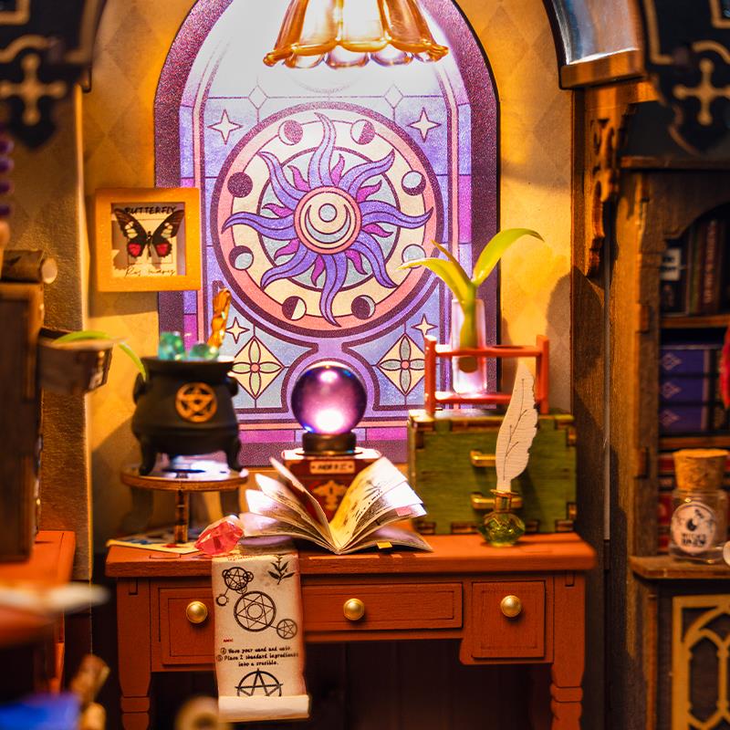 Rolife DG166 The Magic Study DIY Miniature House