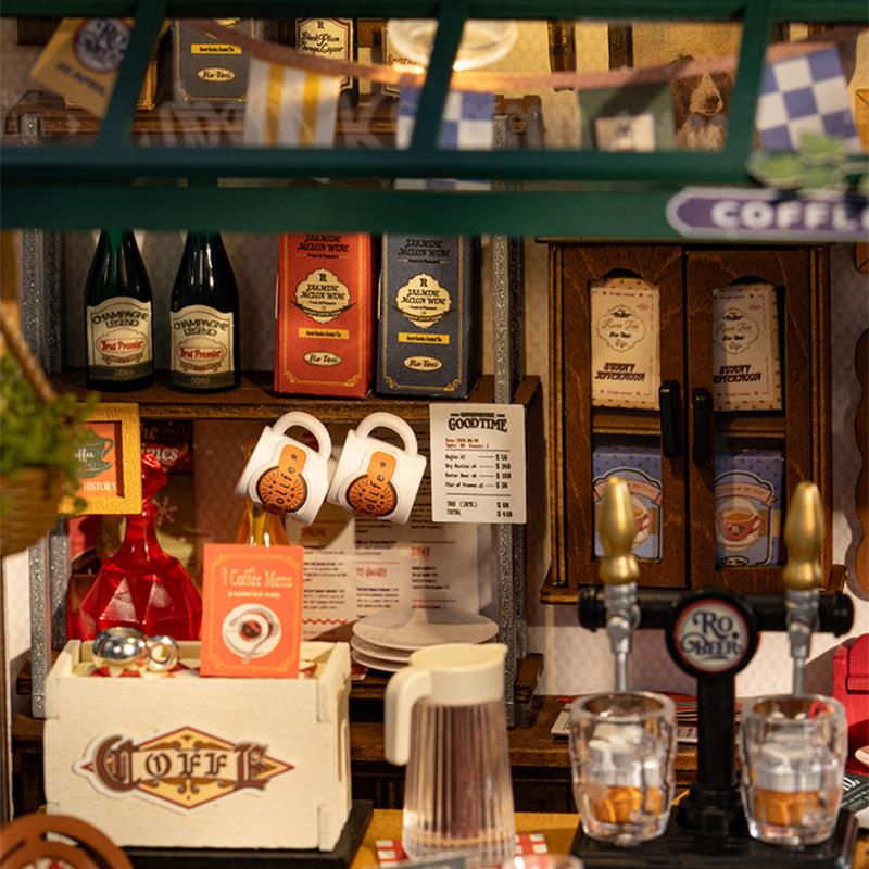 Rolife DG167 Tipsy Restaurant DIY Miniature House
