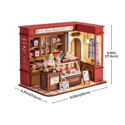 Rolife DG168 Honey Dessert Talk DIY Miniature House - Thumbnail