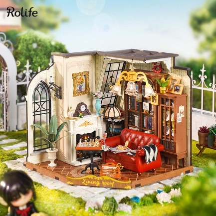Rolife - Rolife DG175 Catherine's Living Room DIY Miniature House