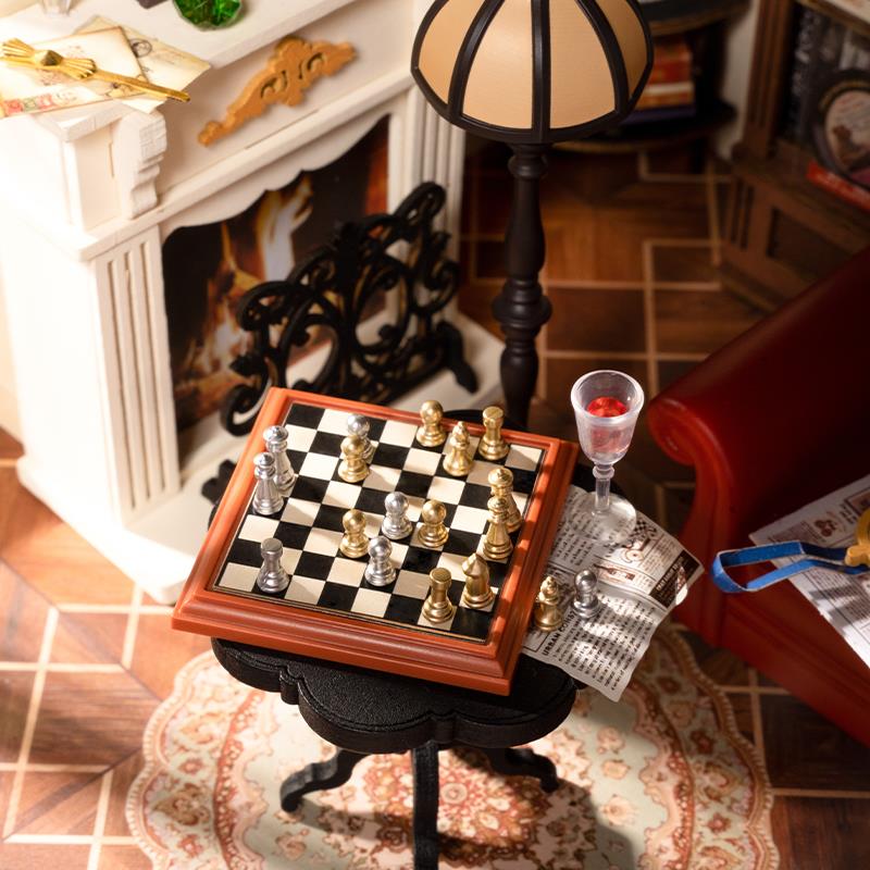 Rolife DG175 Catherine's Living Room DIY Miniature House