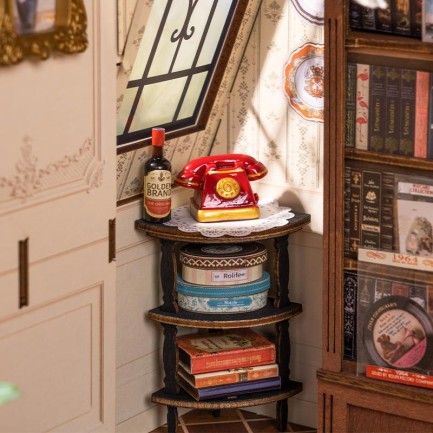 Rolife DG175 Catherine's Living Room DIY Miniature House - Thumbnail