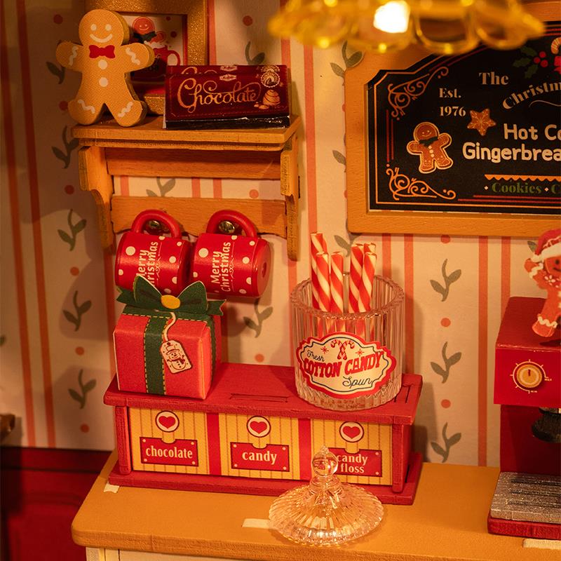 Rolife DG176 Gingerbread House DIY Miniature House