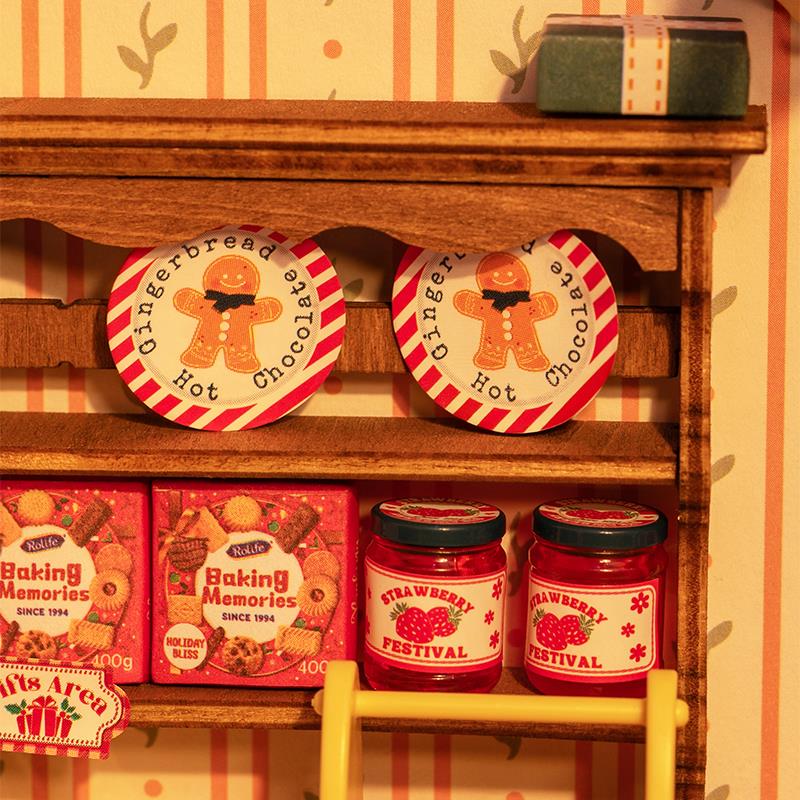 Rolife DG176 Gingerbread House DIY Miniature House