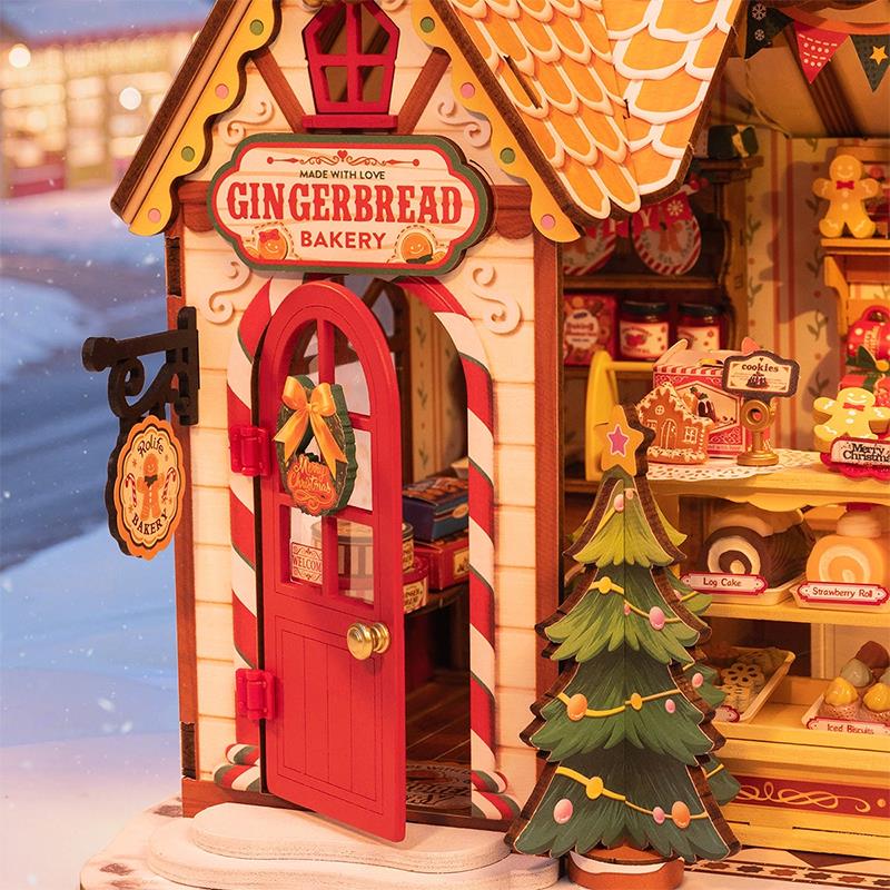 Rolife DG176 Gingerbread House DIY Miniature House