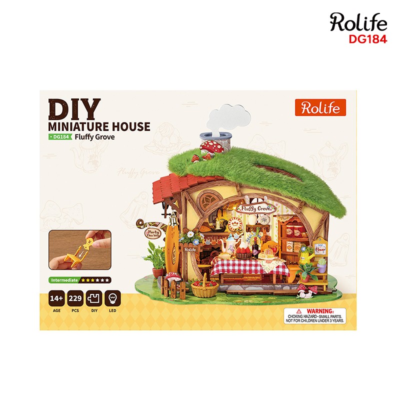 Rolife DG184 Fluffy Grove 3D Wooden Puzzle
