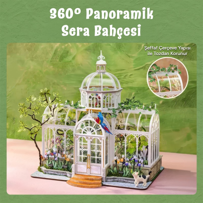 Rolife DH102 Oxygen Oasis 3D Wooden Puzzle